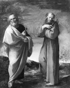 San Pedro y San Francisco de Asís de Ludovico Carracci